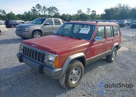 1991 Jeep Cherokee Laredo из США, поврежденный, VIN 1J4FJ58S6ML542132